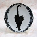 画像: ハンス・ルティマンの黒猫の絵皿が再入荷しました